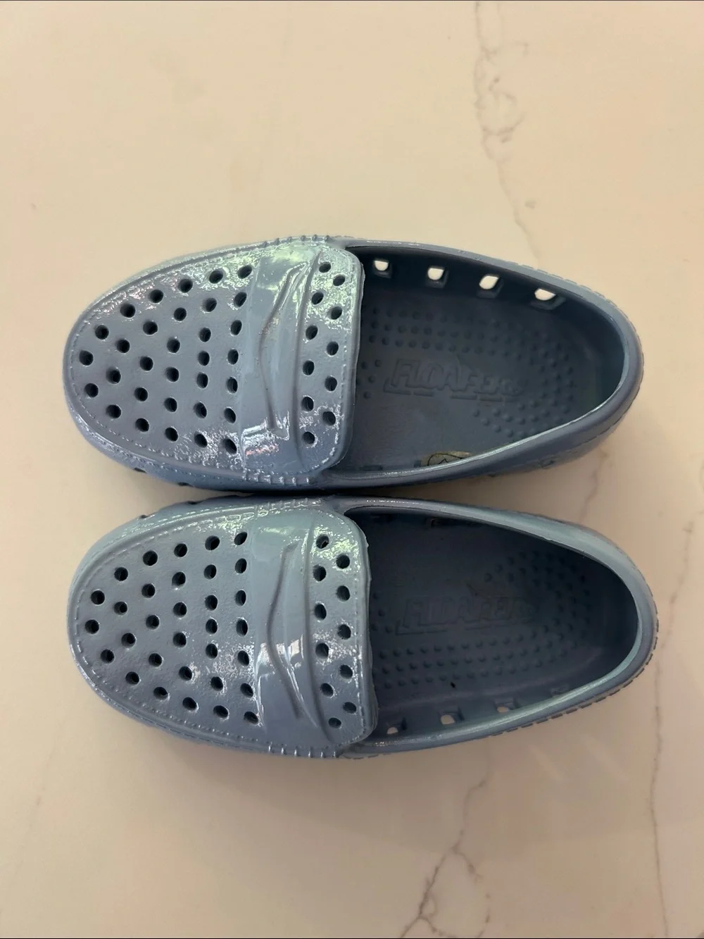 Baby floafers Casual Slip-On Shoes in dusty Blue